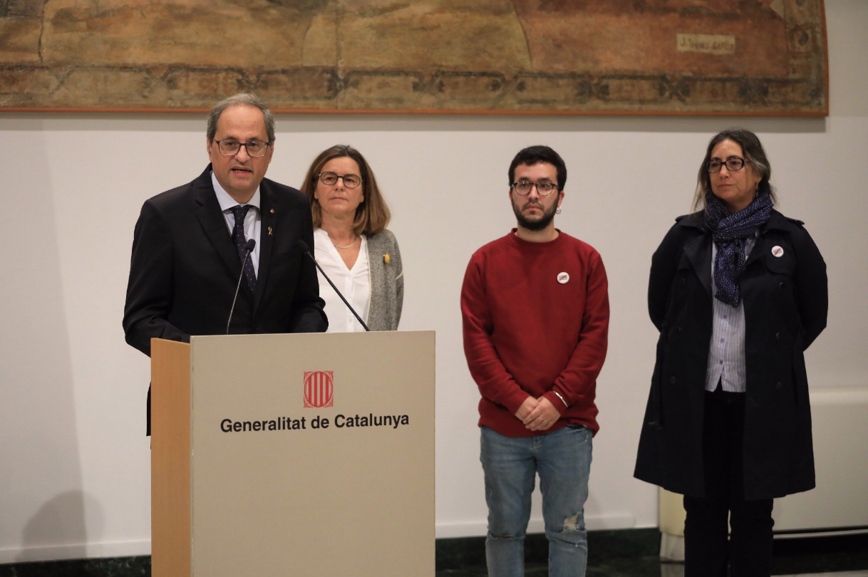 Quim Torra, en un acto público reciente