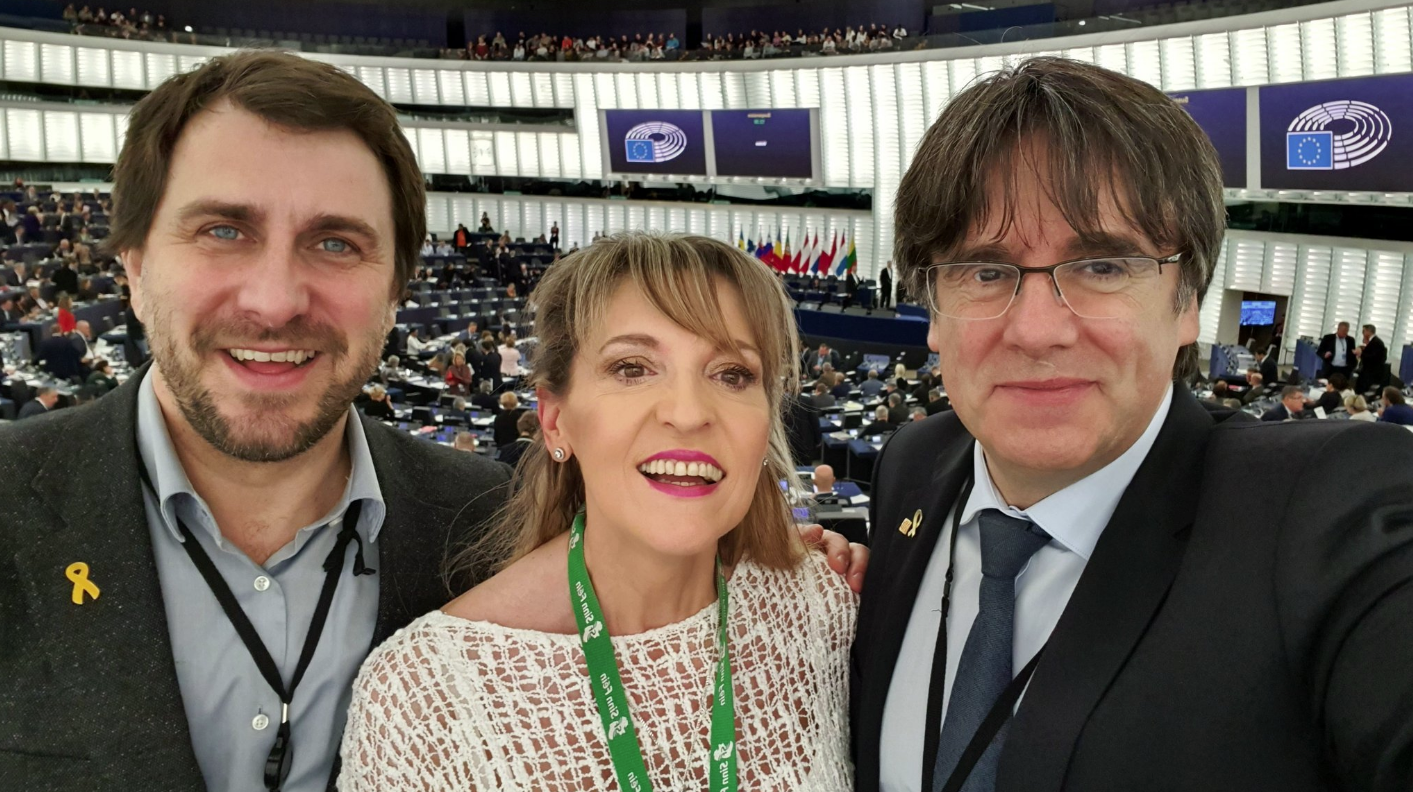 Comín, Anderson i Puigdemont