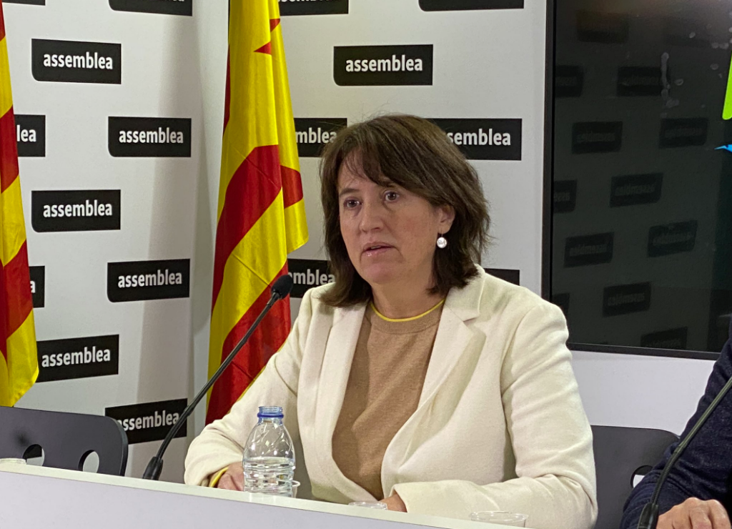 Elisenda Paluzie, presidenta de l'ANC