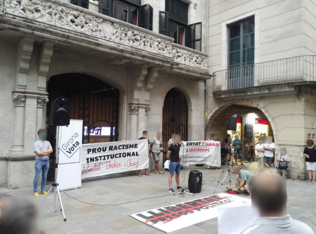 Acte de suport a Charaf Fadlaoui i Ibrahim Afkir