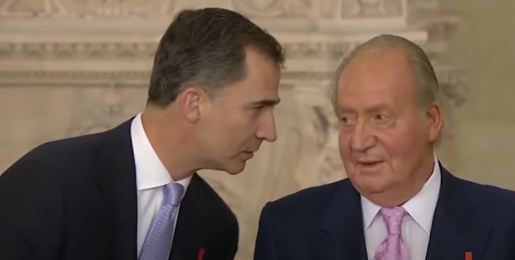 Felipe VI y Juan Carlos I