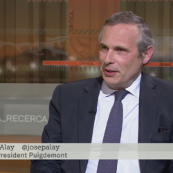 ¿A qué primer ministro europeo le ha demostrado una vez más su odio Josep Lluís Alay? Josep Lluís Alay en TV3