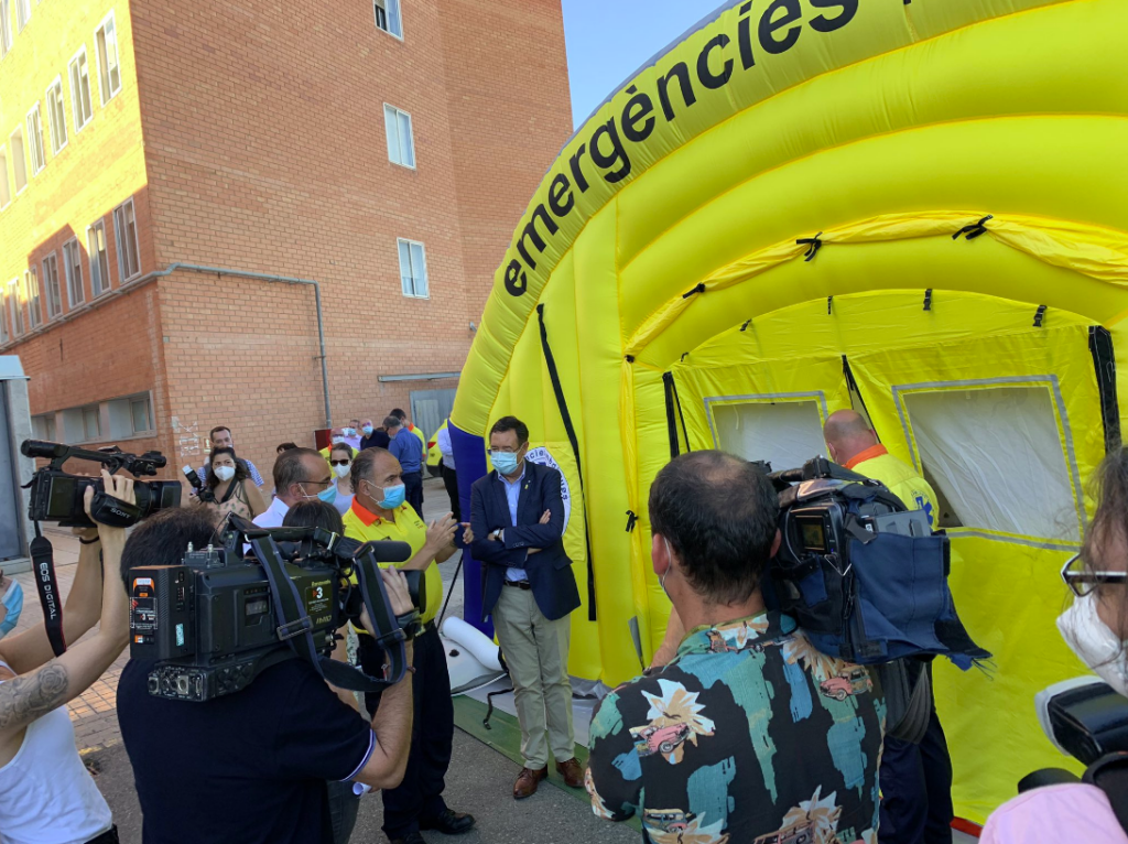 Nou equipament per reforçar les urgències de l'Hospital Arnau de Vil