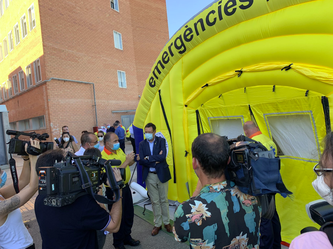 Nou equipament per reforçar les urgències de l'Hospital Arnau de Vil