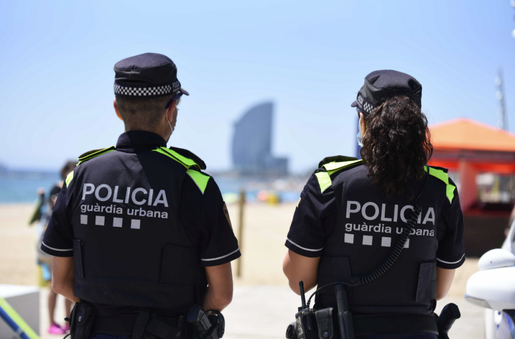 Agentes de la Urbana de Barcelona
