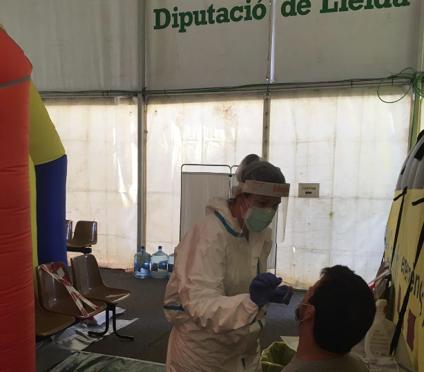 Atención médica en el área ampliada del Hospital Arnau de V...