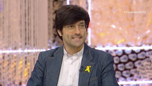 Joan Maria Piqué, en TV3, en 2018