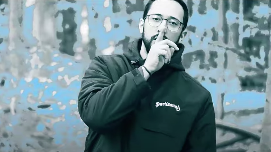 Valtònyc, en uno de sus vídeos musicales