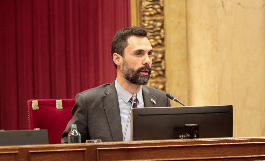 L'expresident del Parlament de Catalunya, Roger Torrent