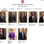 Los miembros del Consejo de Garantías Estatutarias de Catalunya