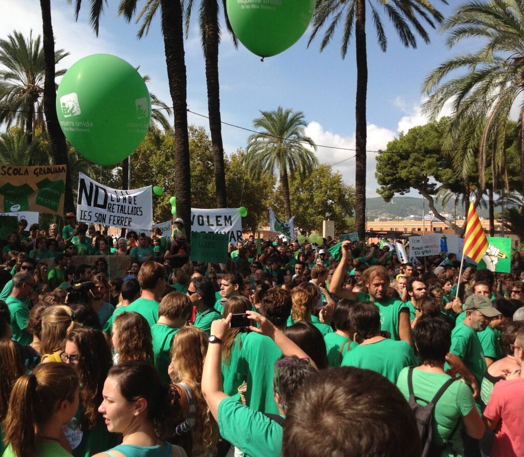 Protesta Palma
