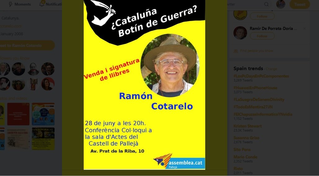 Ramon Cotarelo en Pallejà
