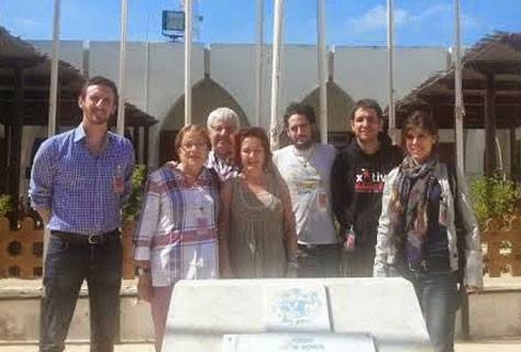 La delegació d'observadors catalans