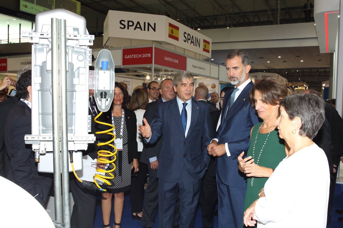 El rei Felip VI, a la Fira