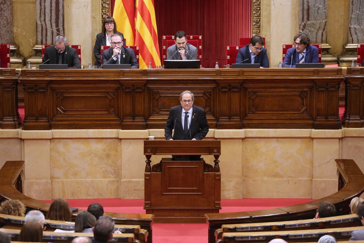 Quim Tuesta, en el debate de política general