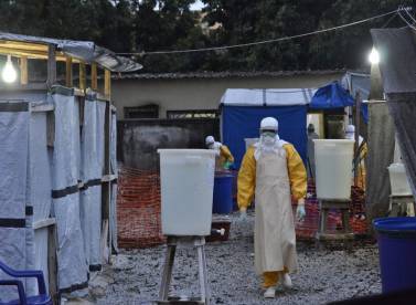 Centre d'ebola a Donka