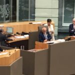 Debate en el Parlamento de Flandes