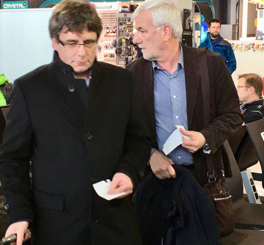 Carles Puigdemont a Ginebra