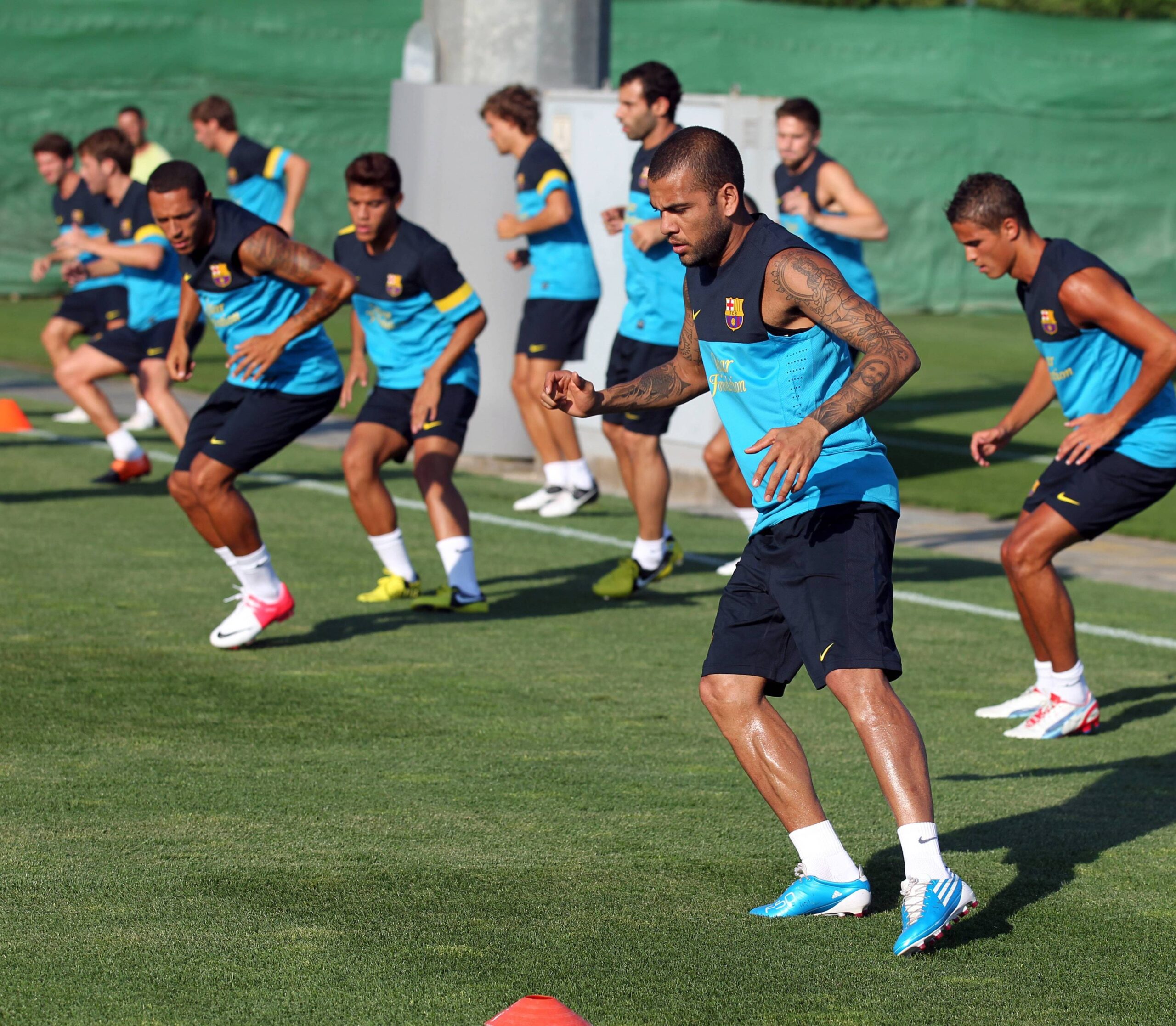 Entrenament del Barça