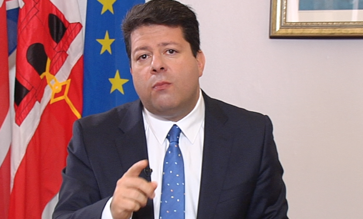El ministre principal de Gribraltar, Fabián Picardo