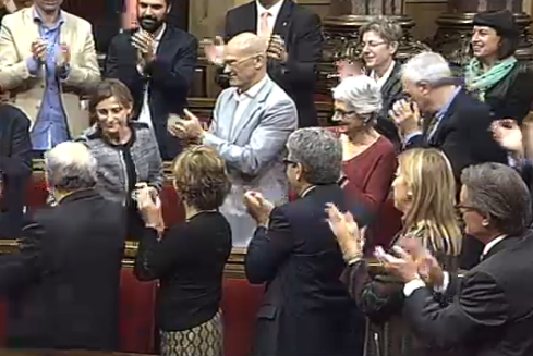 Diputats de JxS feliciten Carme Forcadell