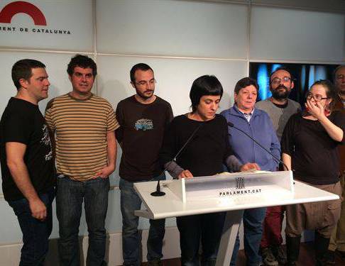 Diputats de la CUP al Parlament
