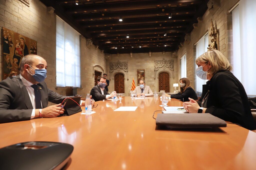 Reunió del govern català
