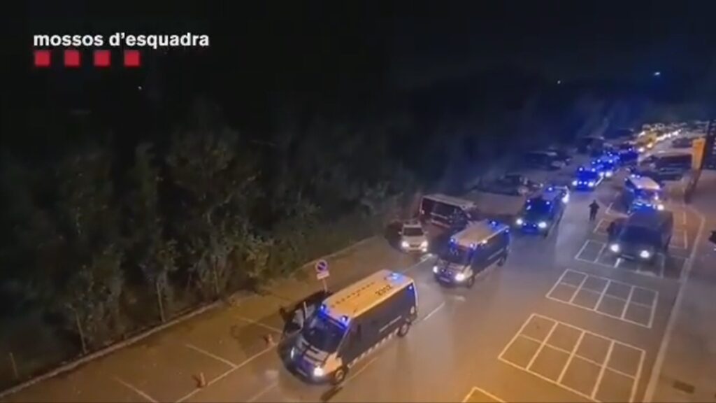 Macrooperació amb 500 mossos a la Mina