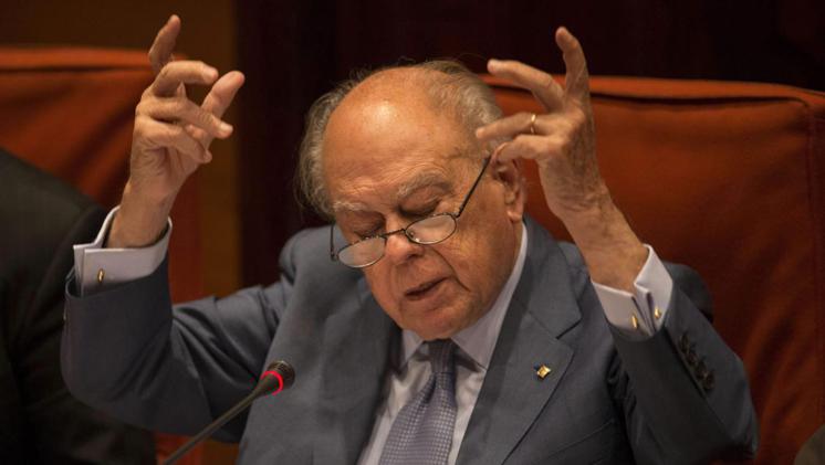 Jordi Pujol a la comissió parlamentària d'investigació de la corrup