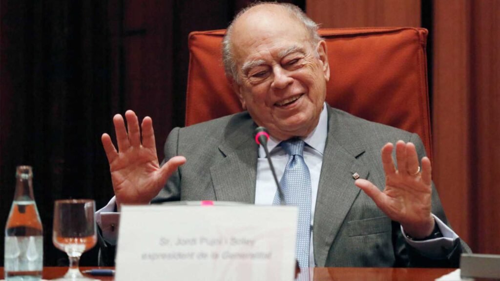 Jordi Pujol, al Parlament de Catalunya