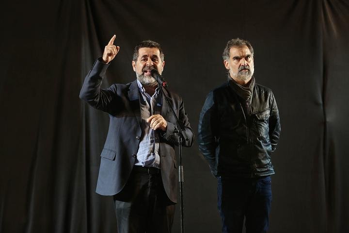 Jordi Sànchez i Jordi Cuixart