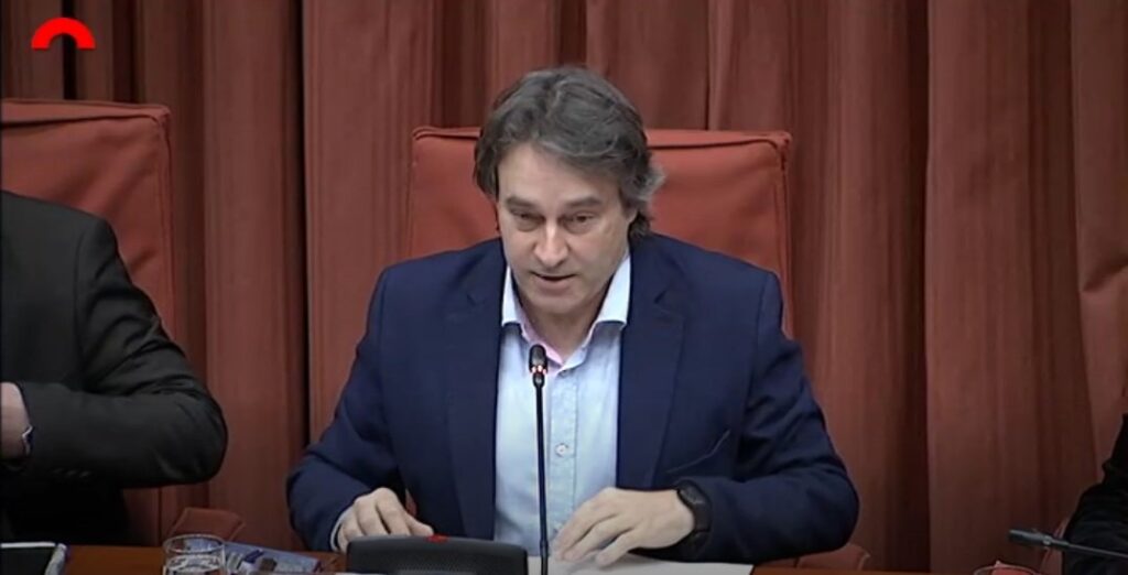 Jordi Munell, diputado de JxCat y presidente de la comisión sobre los