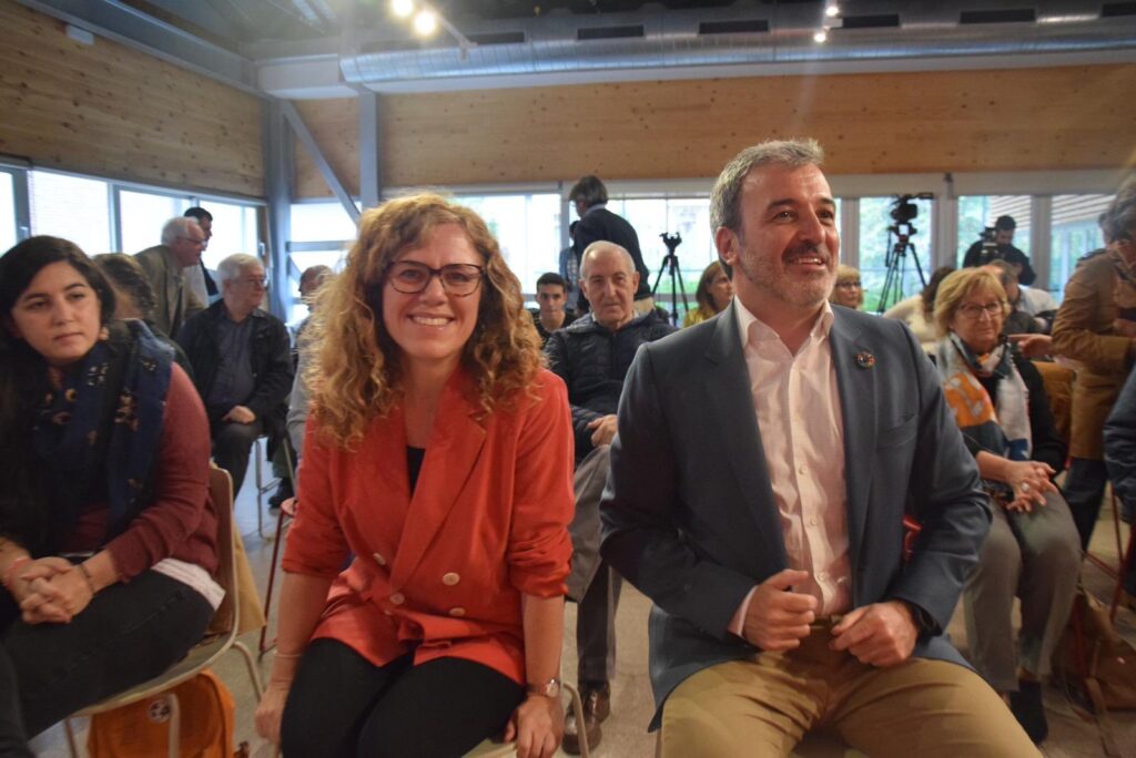 Marga Marí-Klose y Jaume Collboni