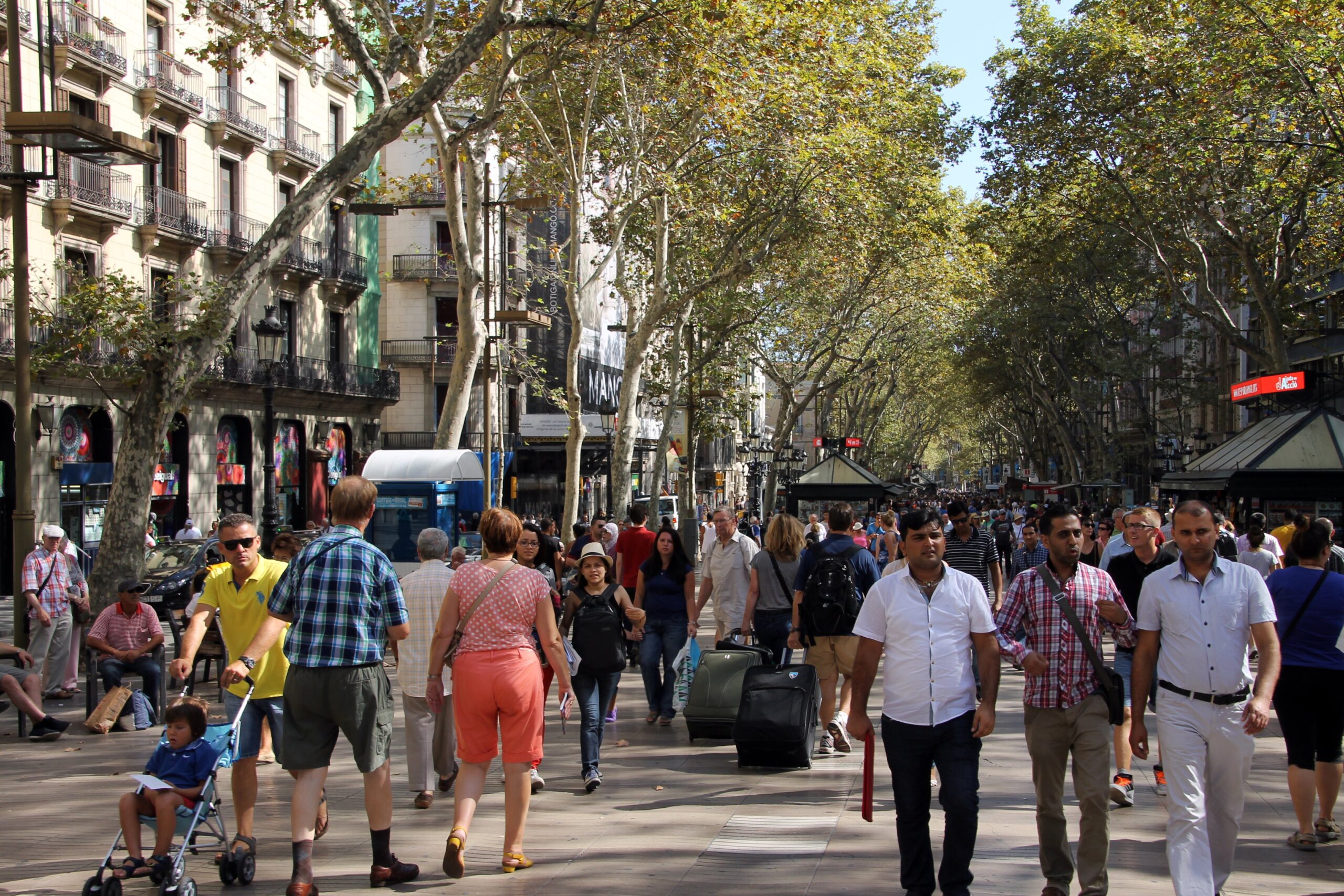 La Rambla de Barcelona