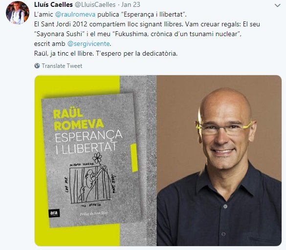 Lluis Caelles i Raül Romeva