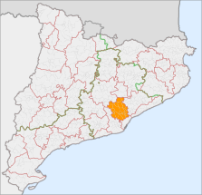Localización del Vallès Occidental