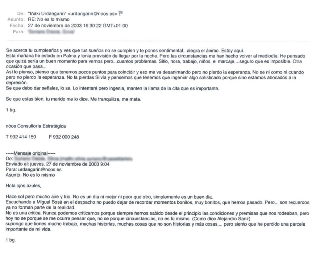 Mail Urdangarín