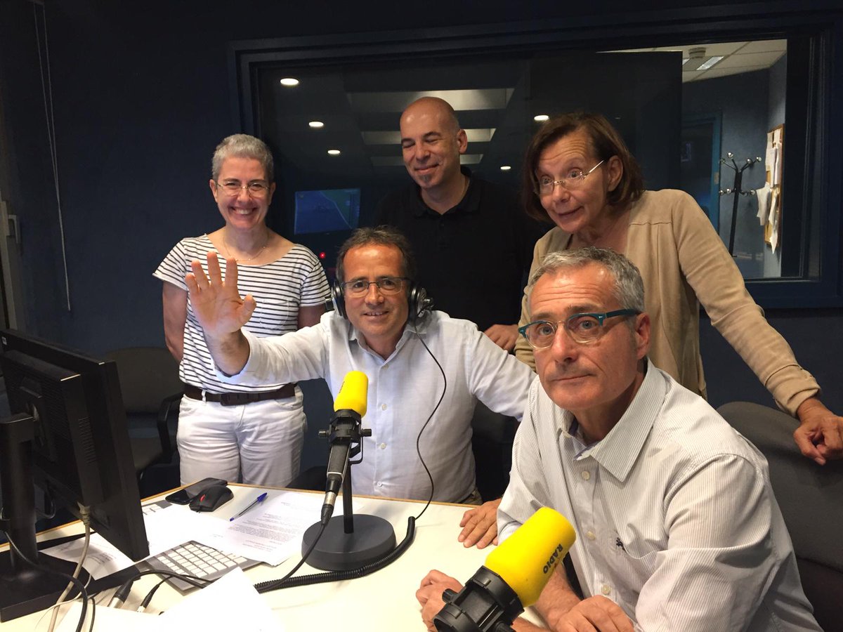Marta Lasalas, Kilian Sebrià, David Minoves, Montse Tura y Martí Faro