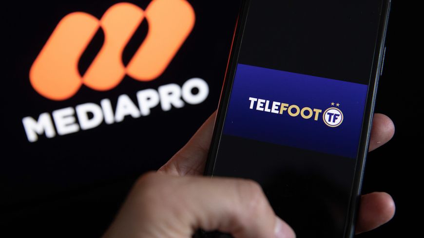 Promoció del canal de TV Téléfoot creat per Mediapro per emetre par