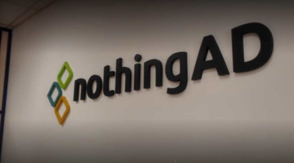 Logotip de l'agència de comunicació NothingAD
