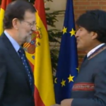 Rajoy i Evo Morales