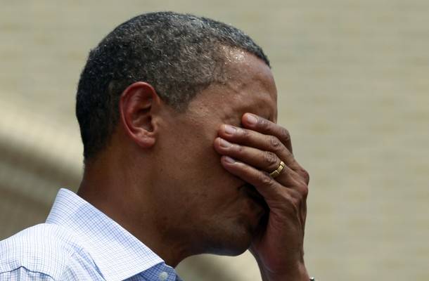obama facepalm