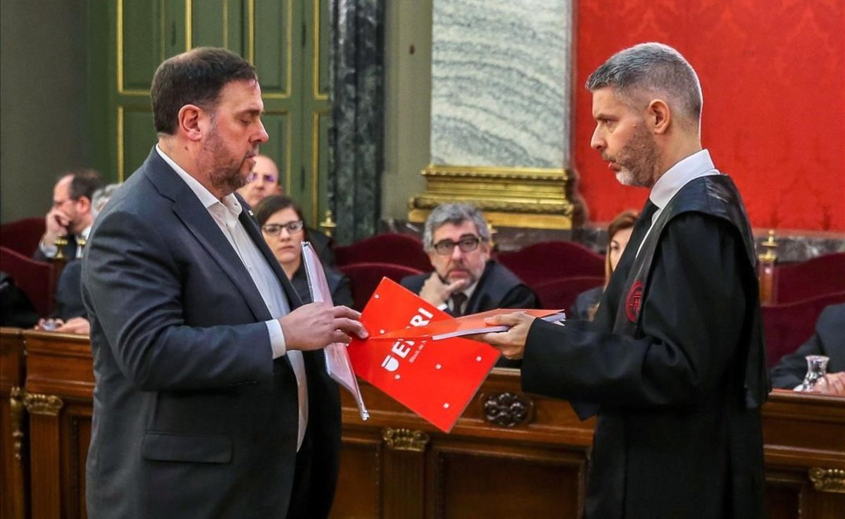 Oriol Junqueras al Tribunal Supremo