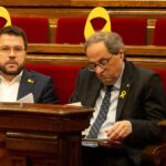 Pere Aragonès y Quim Torra