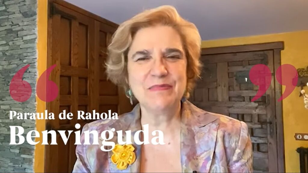 Primer vídeo del canal de youtube 'Paraula de Rahola', penjat el 9 d'