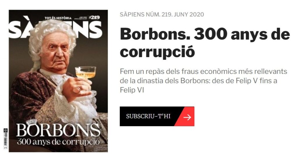 Portada del ejemplar de junio de la revista 'Sàpiens'