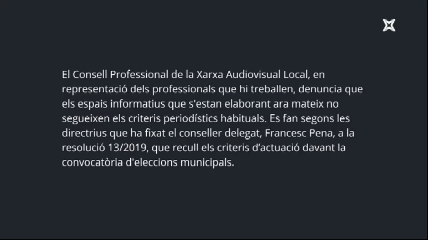 Comunicado de protesta de los trabajadores de la XAL por la prohibición