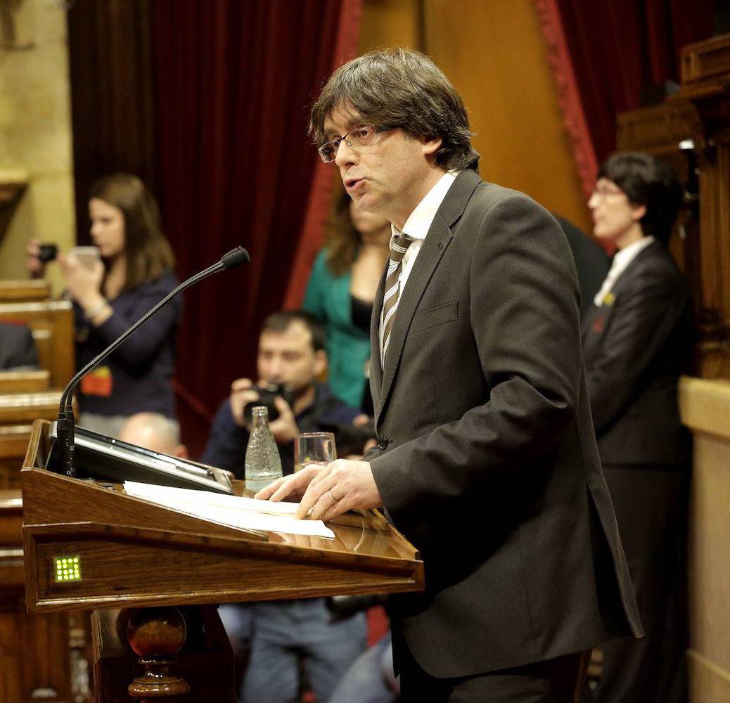 Puigdemont al Parlament