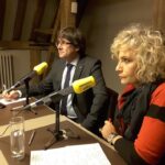Mònica Terribas entrevistando Carles Puigdemont
