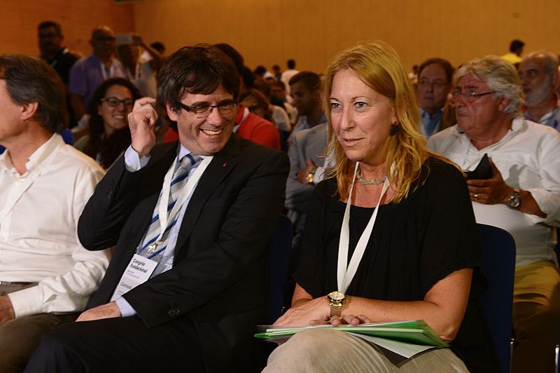 Puigdemont y Munté, en 2016